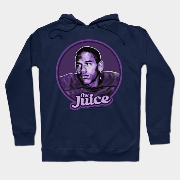 The Juice - OJ Simpson Vintage Design Hoodie by Trendsdk